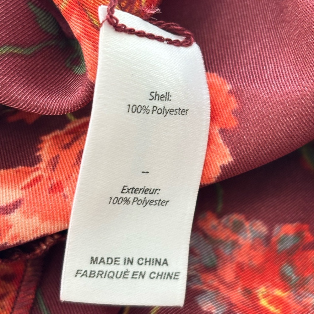 Cinq À Sept Faux Tie Puff Long Sleeve Mini Dress Size: 0 - Picture 7 of 7
